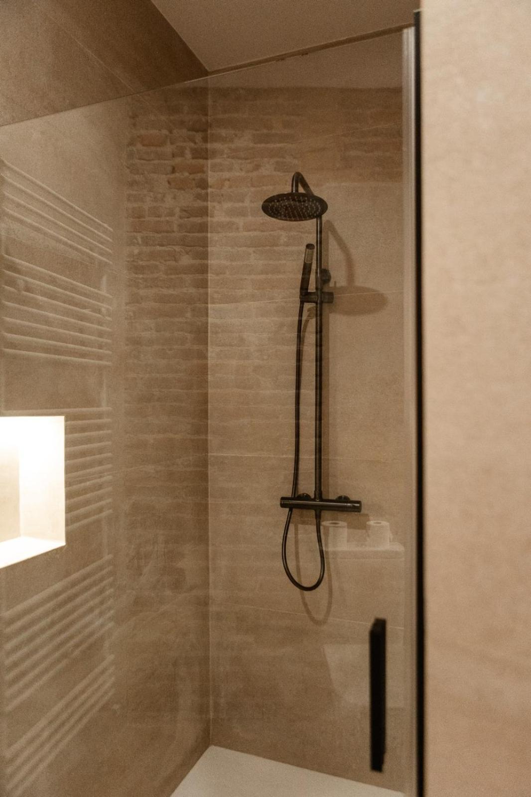 Albany Ancha Ξενοδοχείο León Εξωτερικό φωτογραφία A shower rail